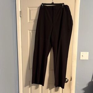 Banana Republic Sculpted Stretch Black Pantsuit Pants NWT Sz 18